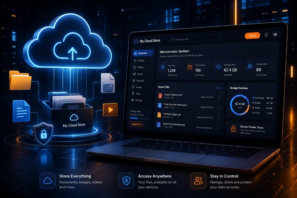 MyCloudStore — Personal Cloud Storage