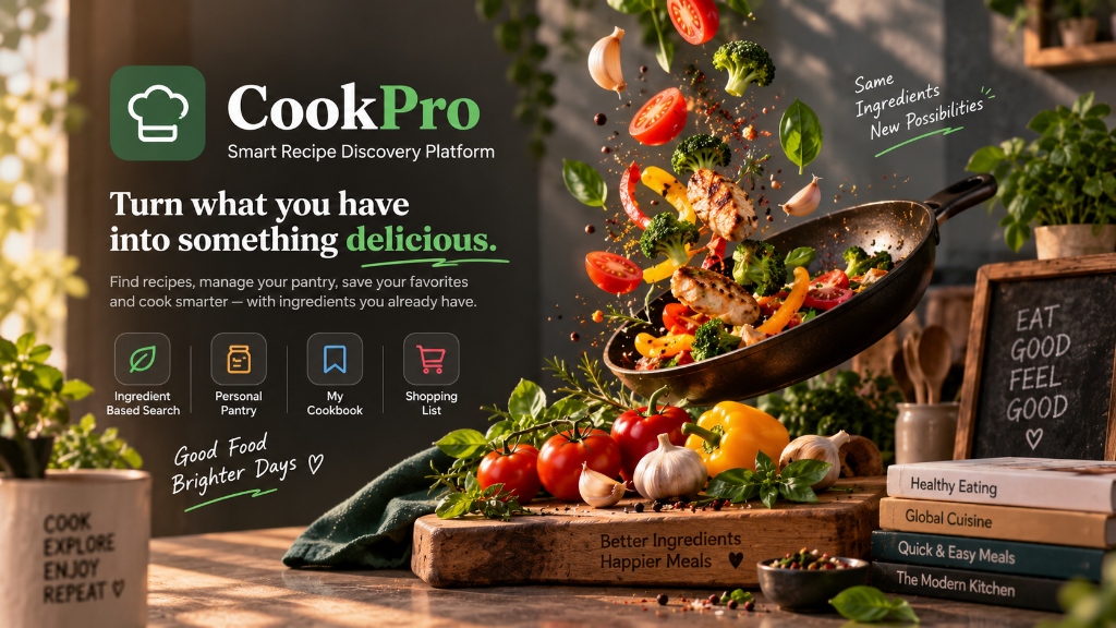 CookPro — Smart Recipe Discovery