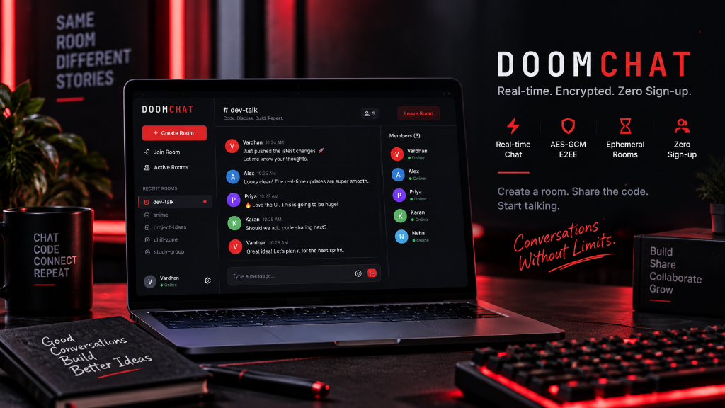 DoomChat — Real-Time Encrypted Web Chat